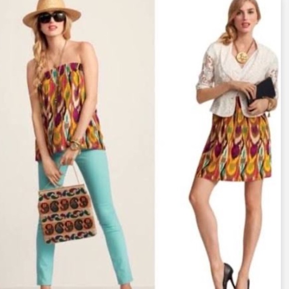 CAbi Ikat Skirt - Size M - Picture 3 of 3